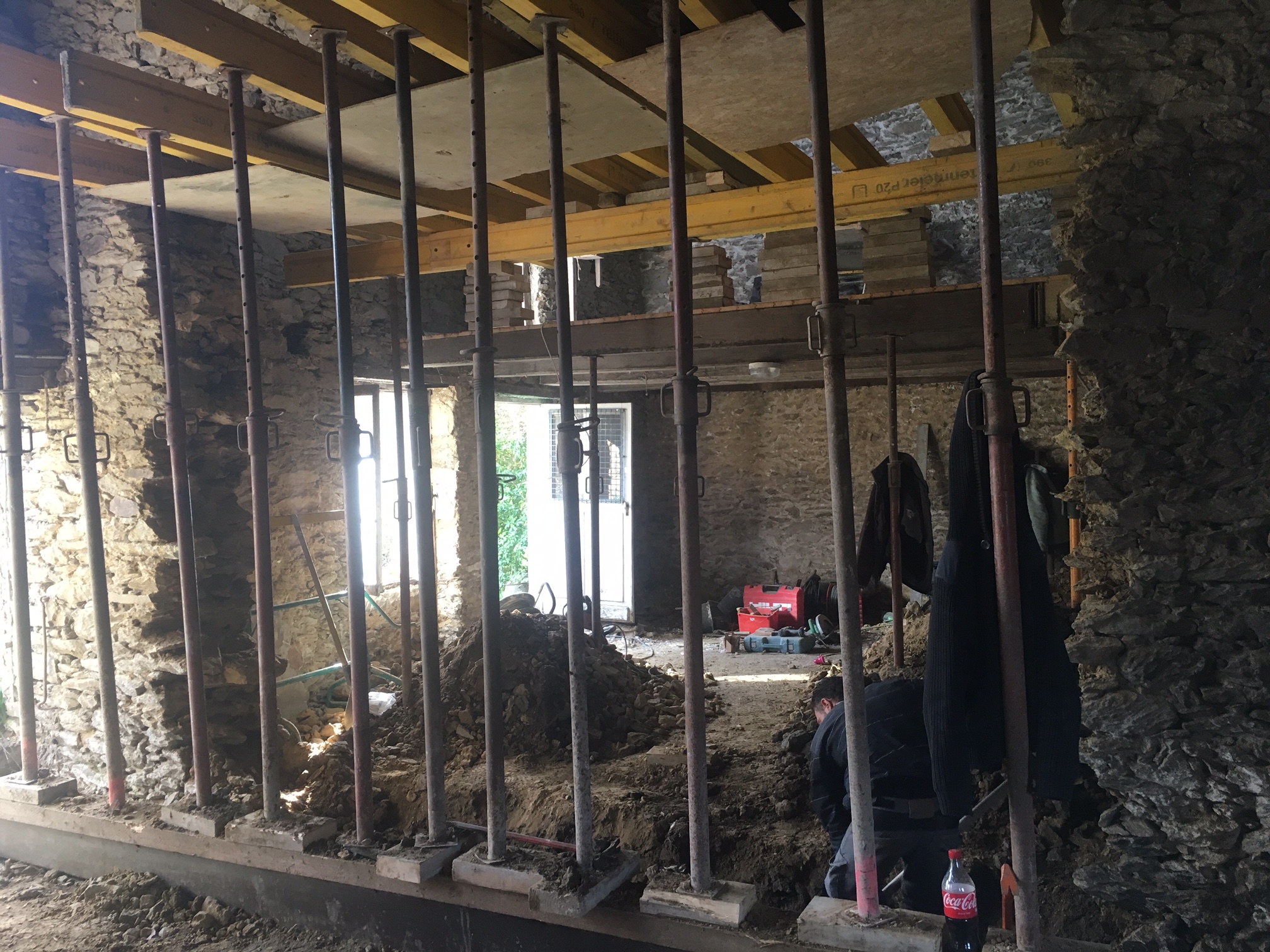 renovation d'une maison en pierre